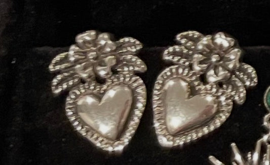 Frida Kahlo inspired earrings - Sacred Heart